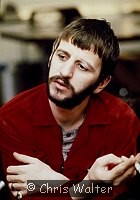 Photo of Beatles 1969 Ringo Starr at Apple.