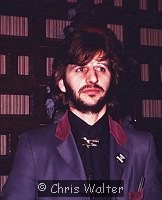 Photo of Beatles 1972 Ringo Starr at 'Born To Boogie' premiere.