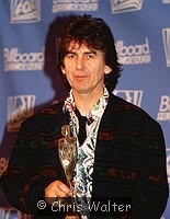 Photo of George Harrison December 8th 1992 Billboard Awards Century Award.