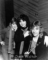 Photo of Heart 1982 Nancy Wilson, Ann Wilson and Howard Leese in their Seattle Studio<br> Chris Walter<br>