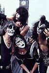 Photo of Kiss 1976  Peter Criss, Paul Stanley, Ace Frehley and Gene Simmons in London