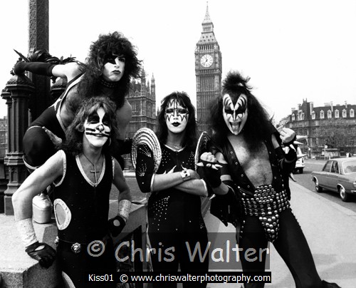 Kiss 1976 Limited Edition Photo Print