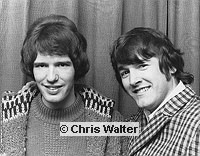 Photo of Gary Leeds (Walker) and P J Proby 1966<br> Chris Walter