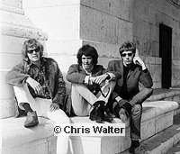 Photo of Walker Brothers 1966  at Arc de Triomphe in Paris<br> Chris Walter