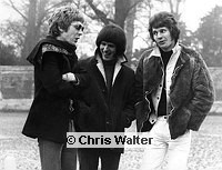 Photo of Walker Brothers 1967 Scott, Gary and John<br> Chris Walter